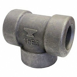 Anvil Tee, Forged Steel, 1 in Pipe Size, FNPT 0361225204