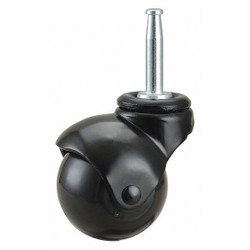 Manufacturer Varies Stem Caster,2"dia,Polyolefin,75lb 19YX25