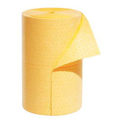 Pig Absorbent Roll,Universal,Yellow,150 ft.L MAT602