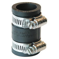 Manufacturer Varies Flexible Coupling,PVC,3/4" For Pipe Size 1056-075