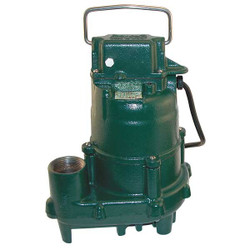 Zoeller 1/2 HP Effluent Pump,No Switch Included N153