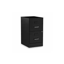 Alera® CABINET,2 DRAWER VERTI,BK 2806262