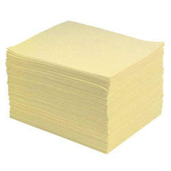 Pig Absorbent Pad,Universal,Yellow,PK200 MAT604