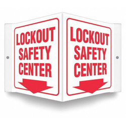 Condor Safety Sign,6 inx8 1/2 in,PETG 480Y40