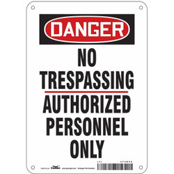Condor Safety Sign,10 inx7 in,Aluminum 473K50