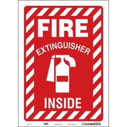 Condor Safety Sign,14 in x 10 in,Vinyl 469Z83