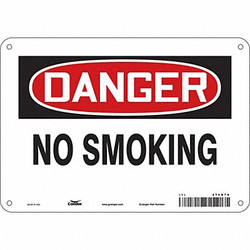 Condor Safety Sign,7 in x 10 in,Aluminum 474N79