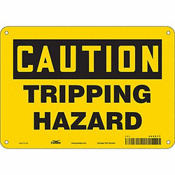 Condor Safety Sign,7 in x 10 in,Aluminum 469R17