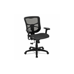 Alera® CHAIR,AIR MESH,MIDBACK,BK ALEEL42B18