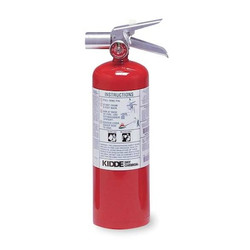 Kidde Fire Extinguisher,Steel,Red,BC PROPLUS5HM