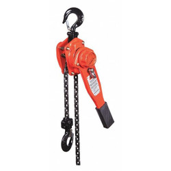 Dayton Lever Chain Hoist,1500 lb.,Lift 20 ft. 29XP47