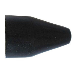 Speedaire Air Gun Nozzle,Rubber,1" L 22YK68