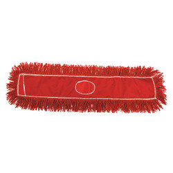 Tough Guy Dust Mop,Red,Nylon/Polyester 56FJ77