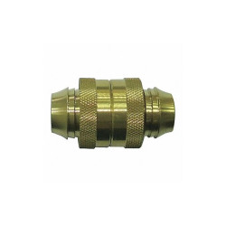 Westward Garden Hose Repair Fitting,Brass 3/4" 20KP44