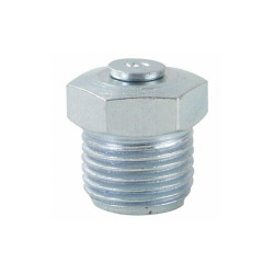 Westward Grease Fitting,Straigth,Stl,1/2" L,PK10 52NZ75