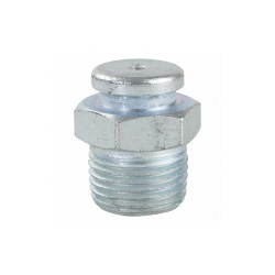 Westward Grease Fitting,45 Deg.,Stl,61/64" L,PK10  52NZ87