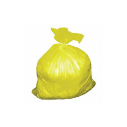 Tough Guy Trash Bag,30 gal.,Yellow,PK75 52WX86