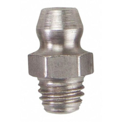 Westward Fitting,Straight,1/4"-28 Thrd Size,PK10 52NZ73