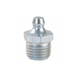 Westward Grease Fitting,Straight,Stl,7/8" L,PK5  52NZ34