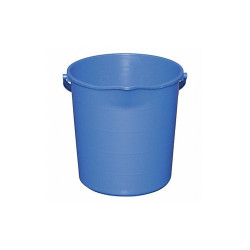 Tough Guy Bucket,3 gal,Blue 48LZ14