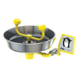 Condor Eyewash Station,Yellow,16 in. Depth,SS 49EV48