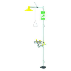 Condor Drench Shower,Yellow,SS,94-3/4 in. H 49EV44