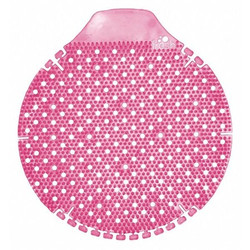 Tough Guy Urinal Screen,Round,Pink,150 g,PK6 454G76