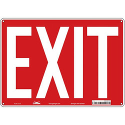 Condor Safety Sign,10 in x 14 in,Aluminum 486X33