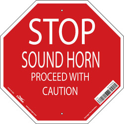 Condor Safety Sign,18 inx18 in,Aluminum 477G55