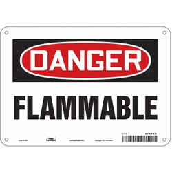 Condor Danger Sign,7 in x 10 in,Aluminum 478F45