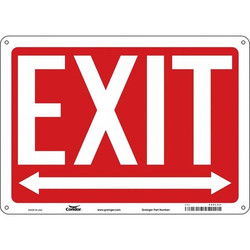 Condor Safety Sign,10 in x 14 in,Aluminum 480L66