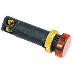 Dayton Raised Panel Light, Amber, 6 V AC/DC 22NY85