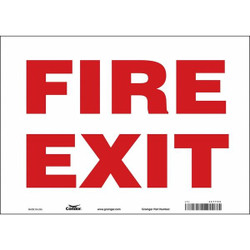 Condor Safety Sign,10 in x 14 in,Vinyl 467T98