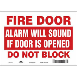 Condor Safety Sign,7 in x 10 in,Vinyl 467P55