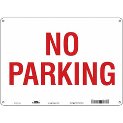 Condor No Parking Sign,10" x 14" 477X62