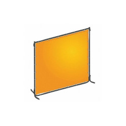 Manufacturer Varies Welding Screen, 6 ft H, 6 ft W, Yellow 22RN69