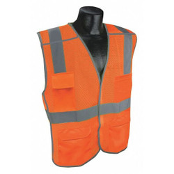 Condor Breakaway Vest,Orange/Red,S/M 53YN37