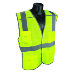 Condor Breakaway Vest,Yellow/Green,L/XL 53YN42