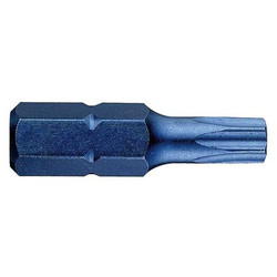 Westward Insert Bit,SAE,1/4",Hex,T40,1",PK5 40L599