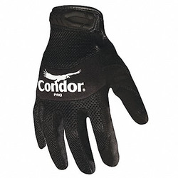 Condor Mechanics Gloves,2XL,Black,Neoprene,PR 42LA04