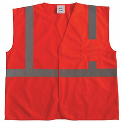 Condor U-Block Vest, Class2 Orange/Red, 2XL/3XL  53YL02