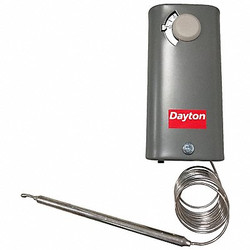 Dayton Remote-Bulb Control,H/C,5in Bulb Length 6EDY7