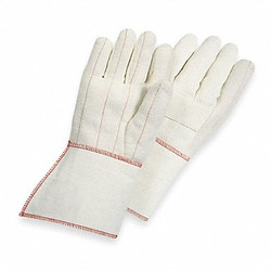 Condor Heat-Resistant Gloves,L,White,PR 6AJ18