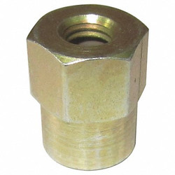 Westward Grease Fitting,Straight,Hex,PK5 5NUF4