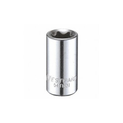 Westward Socket, Steel, Chrome, E10 54TN31
