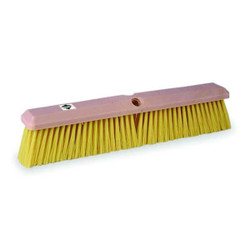 Tough Guy Push Broom Head,Threaded,18" Sweep Face 1A840