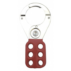 Condor Lockout Hasp,Snap-On,6 Lock,Red 7620
