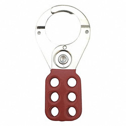 Condor Lockout Hasp,Snap-On,6 Lock,Red 7620