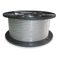 Dayton Wire Rope,500 ft L,3/32 in dia.,184 lb 1DLC4
