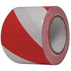 Condor Floor Tape,Red/White,3 inx108 ft,Roll 3JXY1